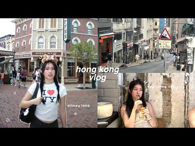  HONG KONG vlog: where to eat, exploring city, disneyland, shenzhen day trip, kowloon & central