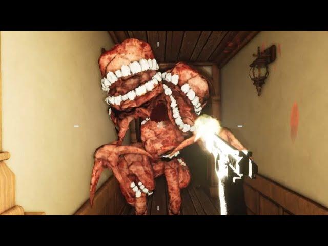 Demon Tomb is a horror game with teeth people.