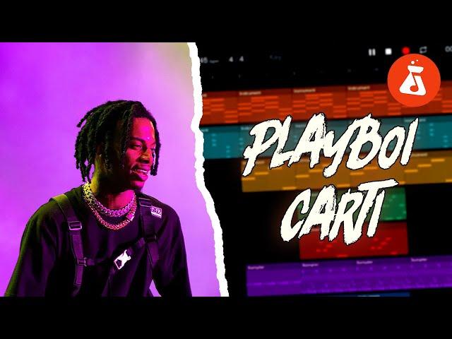 HOW TO MAKE TRAP BEATS FOR PLAYBOI CARTI IN BANDLAB 