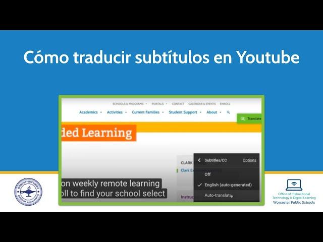 (Spanish) Cómo traducir subtítulos en Youtube (How to Translate Captions in YouTube)