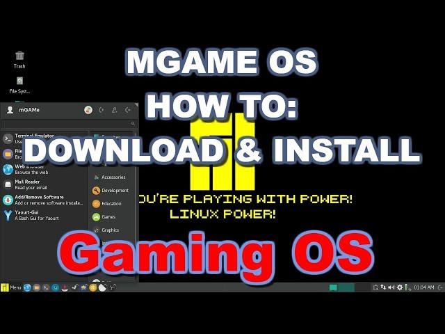 Manjaro Gaming OS 2018 - How to Download and Install Guide