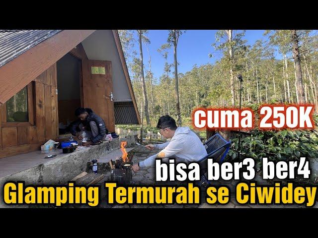 Cheapest GLAMPING in CIWIDEY BANDUNG only 250 THOUSAND️ 5 minute walk to KAWAH PUTIH