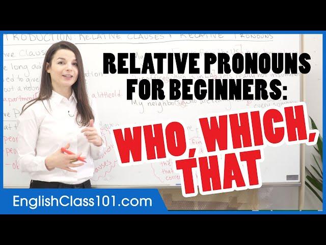 Learn English | Intro to Relative Pronouns