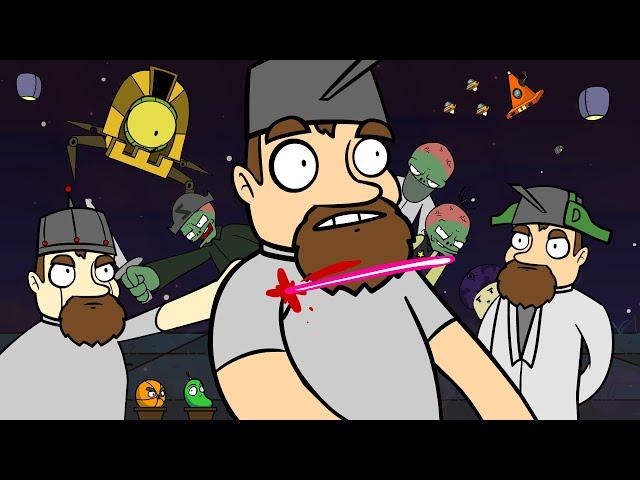 Ultimate Dave Time Travel Cartoon - Plants vs. Zombies 2 Full Recap