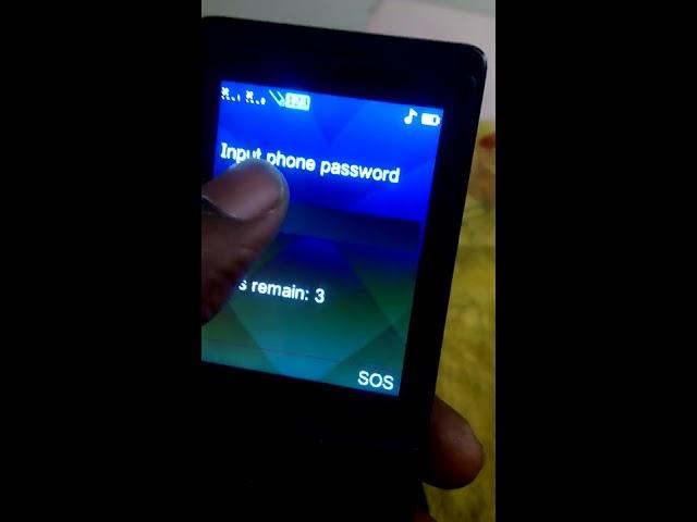 How to remove input password from tecno t528.