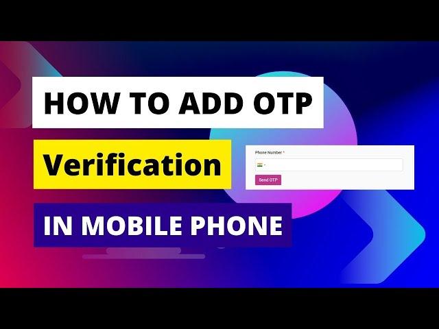 OTP Verification with WPforms, Contact Form in WordPress || Phone OTP Verification Full Tutorial