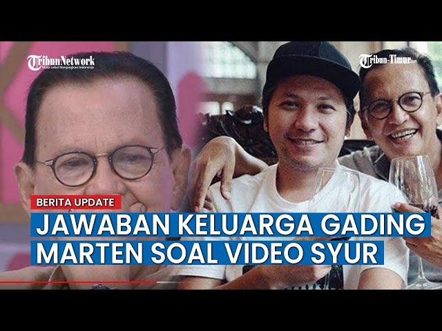 Ini Jawaban Kompak Keluarga Gading Marten Tentang Video Syur Mirip Gisel