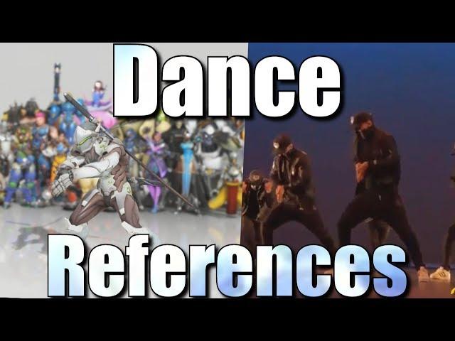 Overwatch Dance References [Side By Side Comparison]