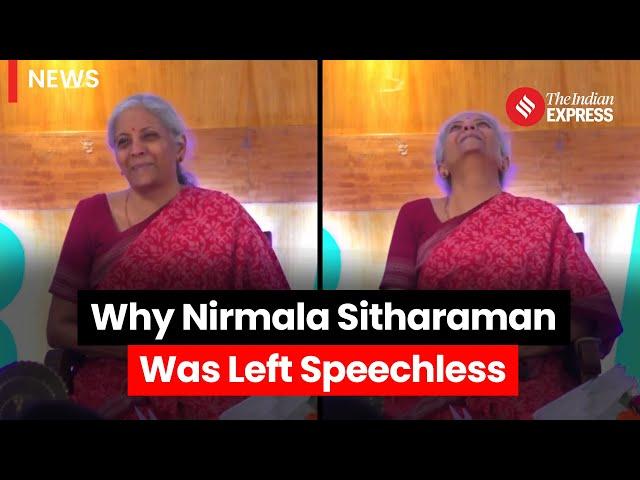 Nirmala Sitharaman Left Speechless To "Govt My Sleeping Partner" Question