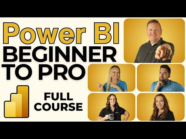 ULTIMATE Power BI Tutorial  Beginner to Pro Course (2024)