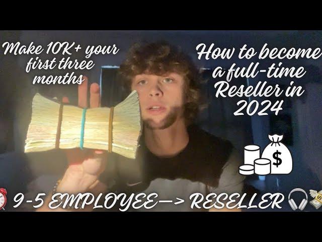 How to become a full time reseller and escape the 9-5 (Free Vendors Bellow)