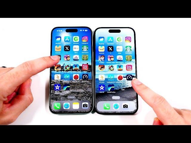 iPhone 15 vs iPhone 15 Pro EXTREME Speed Test!