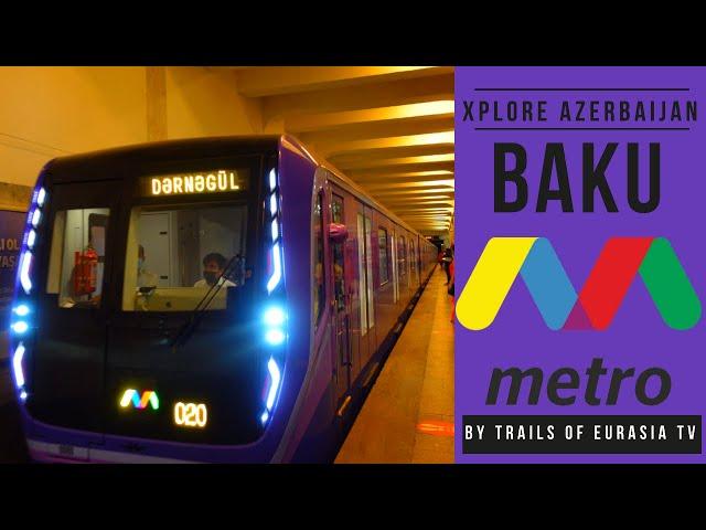 Baku Metro | Xplore Azerbaijan S1E64 4K