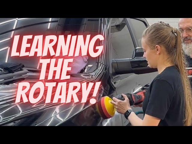 HOW TO POLISH FOR THE FIRST TIME! Teaching a beginner,#diydetail #polishblackpaint #goldstandard