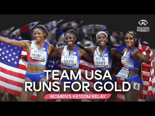 USA claims the 4x100m double  | World Athletics Championships Budapest 23