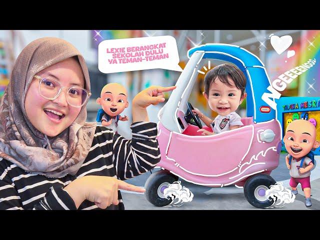 PERTAMA KALI BUNDA LEIKA ANTAR LEXIE SEKOLAH BAYI 