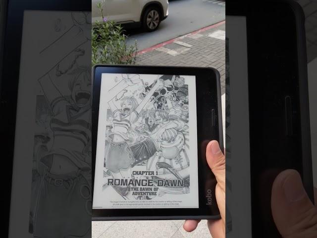 Reading Manga anywhere with the Kobo Sage #Kobo