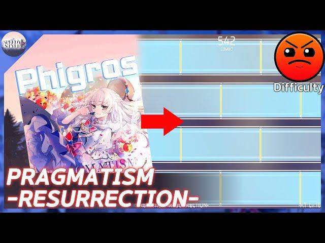 [Phigros] Arcaea Collab Boss Song Full Combo - PRAGMATISM -RESURRECTION- [AT 16]