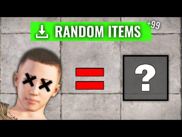 One Kill = 25 Random Items In Rust