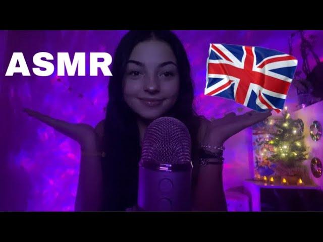 #ASMR - I'm trying to speak english 