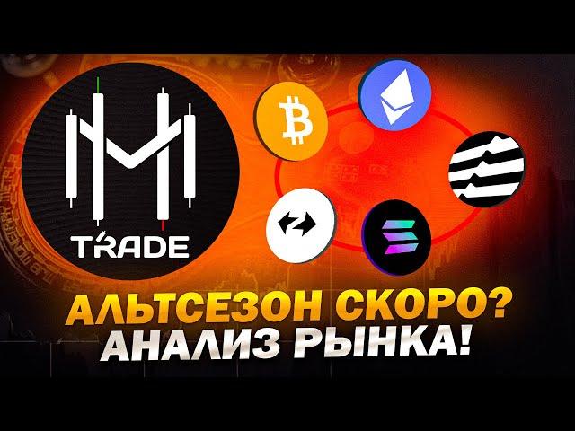 Точки входа: BTC ETH SOL LINK NEAR ADA ZK APT WIF SUI ARB. BTCD