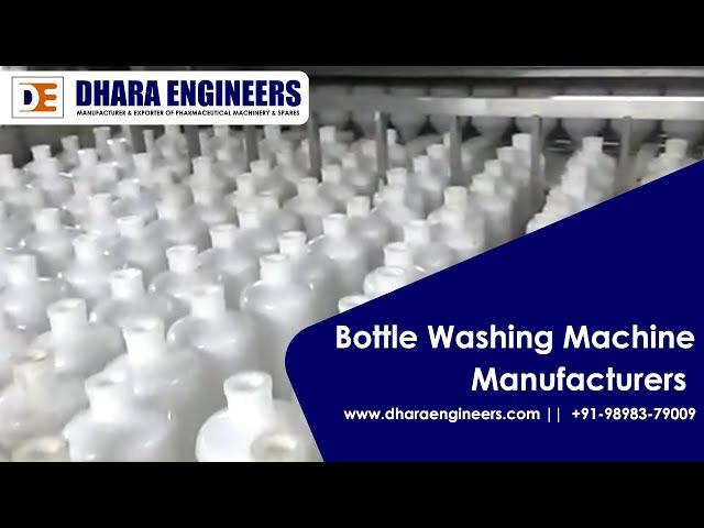 Auto Linear Pet Bottle Washing Machine, Bottle Washing Machine, Dhara Engineers