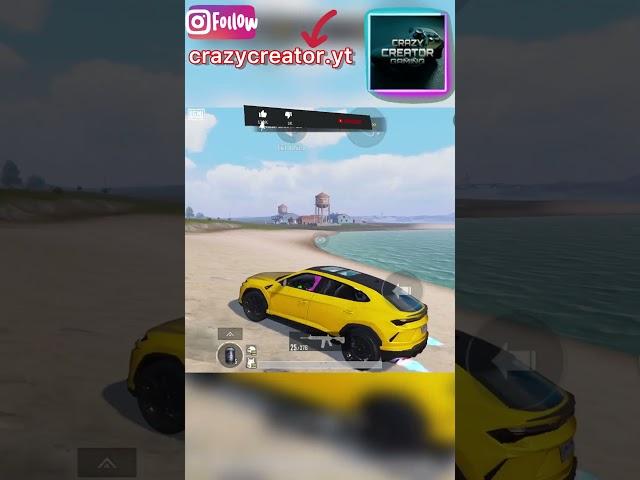 iPhone SE 2 Bgmi | sport car  Video | Imran Khan - Satisfya | #bgmi #pubg | Crazy Creator Gaming