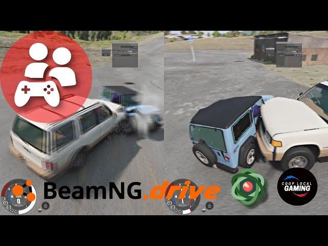 BeamNG Drive Multiplayer Splitscreen in 2024