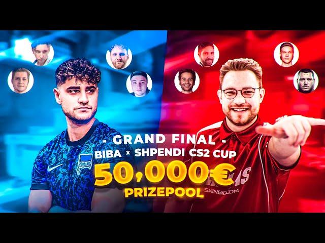 GRAND FINALS & DECIDER UM PLATZ 3! | BIBA x SHPENDI 50.000€ CS2 Streamer Cup!