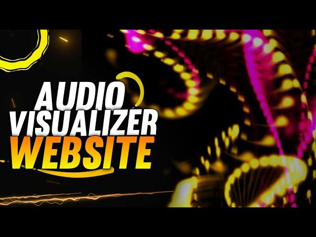 Top 3 Audio Visualizer Maker Website || Audio spectrum Maker Website