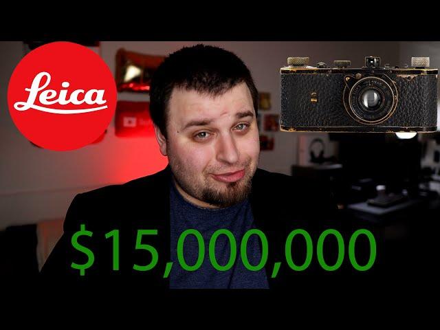 The $15,000,000 Camera....The Most Expensive Camera Ever Sold! Oskar Barnack's 0-Series Leica Camera