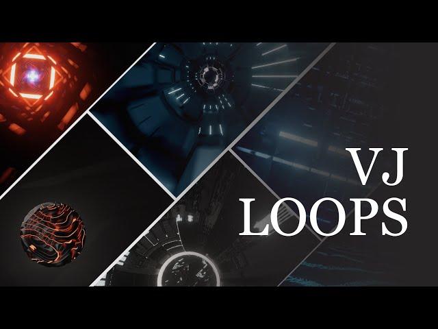 Looping concert visuals(VJ Loops)-Made in blender