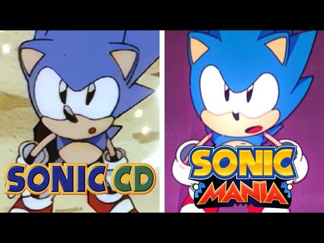 SONIC MANIA - All Sonic CD References