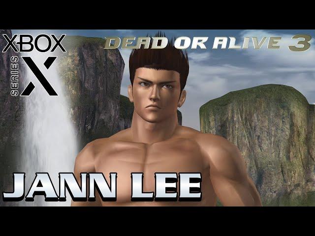 Dead Or Alive 3 (Xbox Series X) Jann Lee Gameplay [Very Hard] - Story & Ending [4K 60FPS]