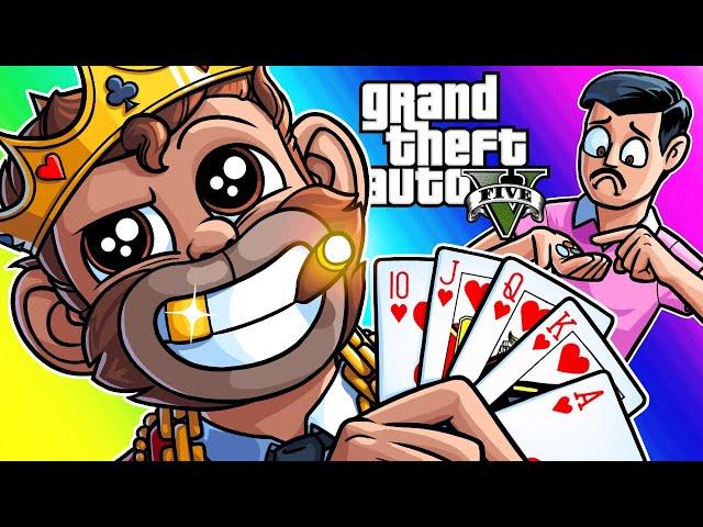 GTA5 Online Funny Moments - Lui's Casino Tour! (Diamond Casino and Resort DLC)