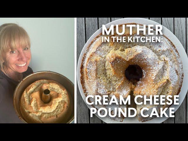 CREAM CHEESE POUND CAKE in 60 seconds!