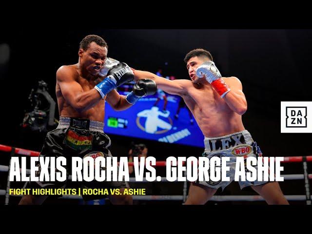 HUGE KNOCKOUT | Alexis Rocha vs. George Ashie Fight Highlights