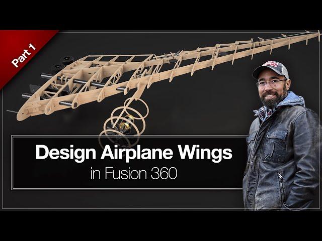 Part 1 | How To Design Airplane Wings in Fusion 360 - Airfoils [Episode 2]