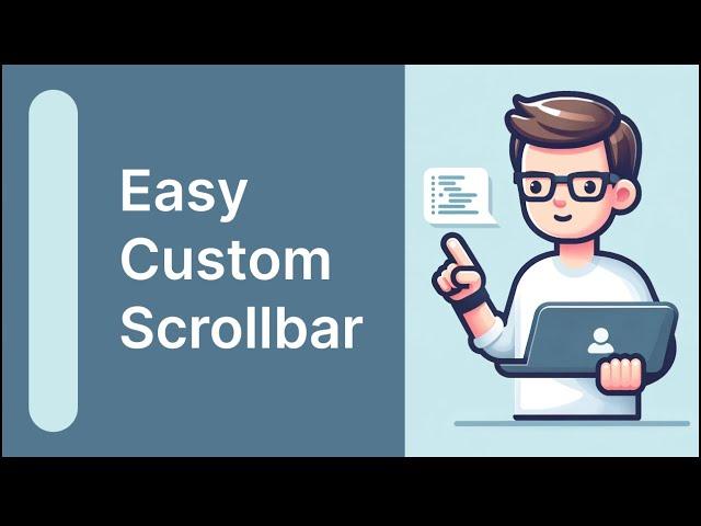 Create custom scrollbars using CSS | Learn how to style scrollbar