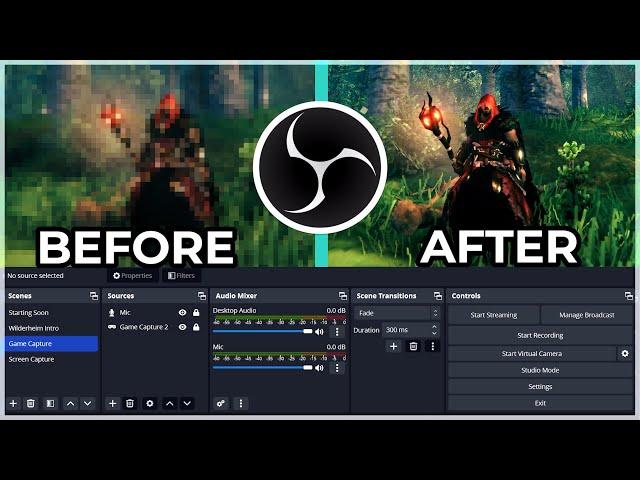 OBS Studio - BEST Recording Settings! 2023 [Full Guide]