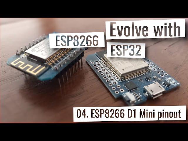 ESP32 & ESP8266 - ESP8266 D1 Mini pinout