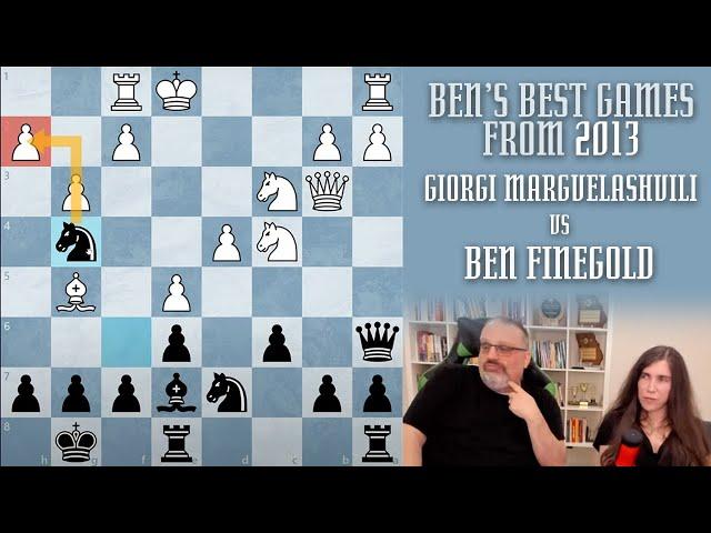 Ben's Best from 2013: Giorgi Margvelashvili vs Ben Finegold