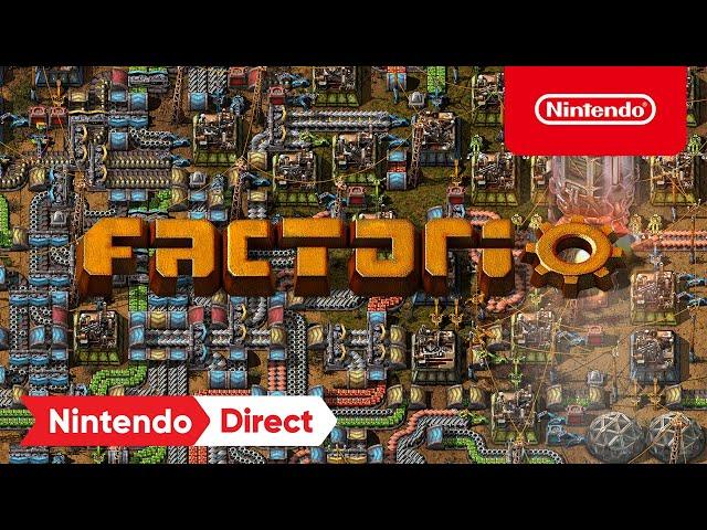 Factorio - Announcement Trailer - Nintendo Direct 9.13.2022