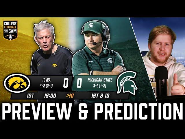 Michigan State vs Iowa Preview & Prediction 2024