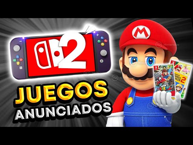 ¡PRIMEROS JUEGOS COMPATIBLES con Nintendo Switch 2!  Nuevos detalles y online