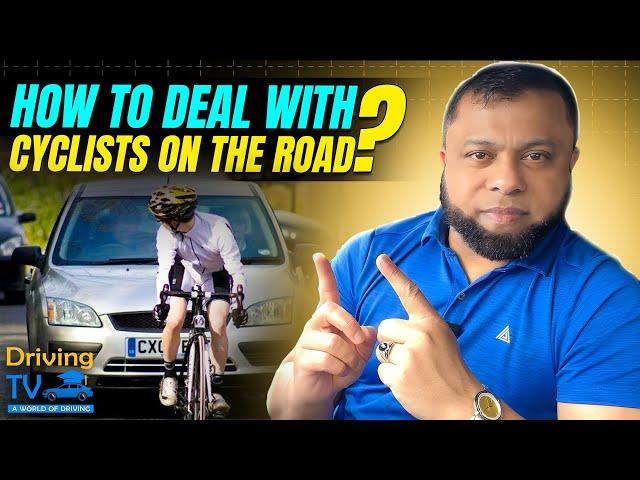 HOW TO DEAL WITH CYCLISTS ON THE ROAD? | Overtake Cyclists | Overtake Cyclist On Double White Lines?