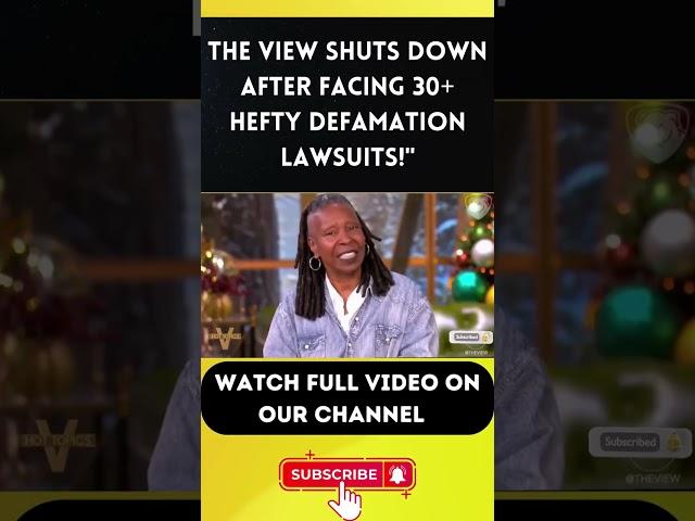 The View Shuts Down After Facing 30+ Hefty Defamation Lawsuits!" PART 7