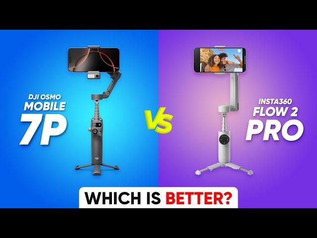 DJI Osmo Mobile 7P vs Insta360 Flow 2 Pro: Which is BETTER?