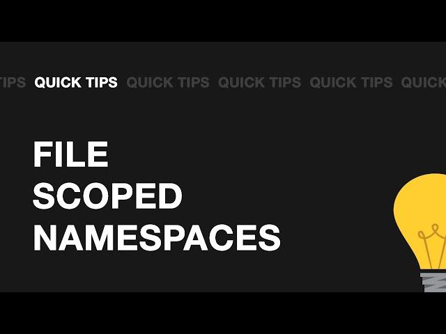 Use file-scoped namespaces to reduce nesting in C# 10