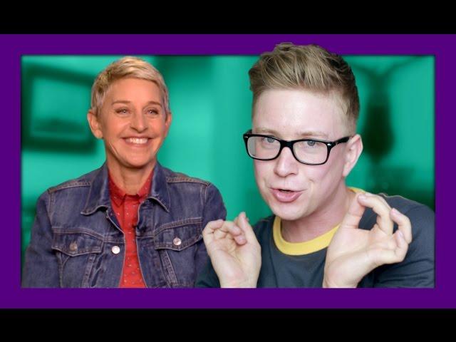 Lesbian Gossip Session (ft. Ellen) | Tyler Oakley